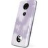 Purple and White Tie Dye Moto E5 Plus Skin