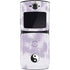 Purple and White Tie Dye Motorola RAZR Skin