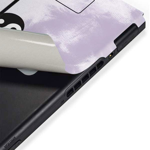Purple and White Tie Dye Nintendo Switch Bundle Skin