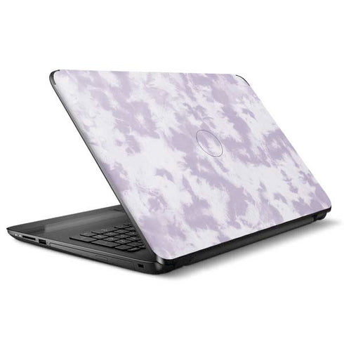 Purple and White Tie Dye HP Notebook Skin