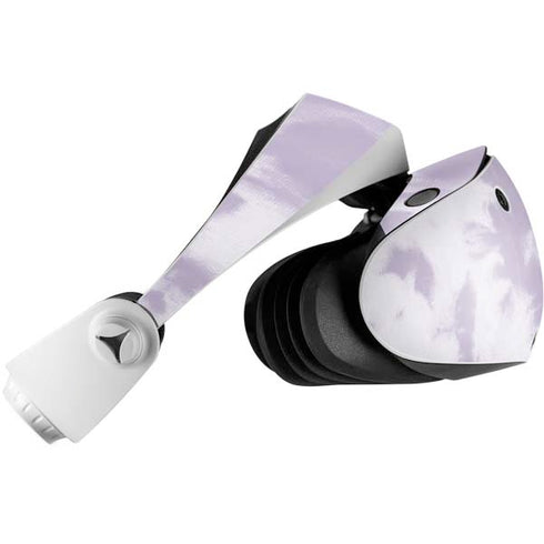 Purple and White Tie Dye PlayStation VR2 Skin