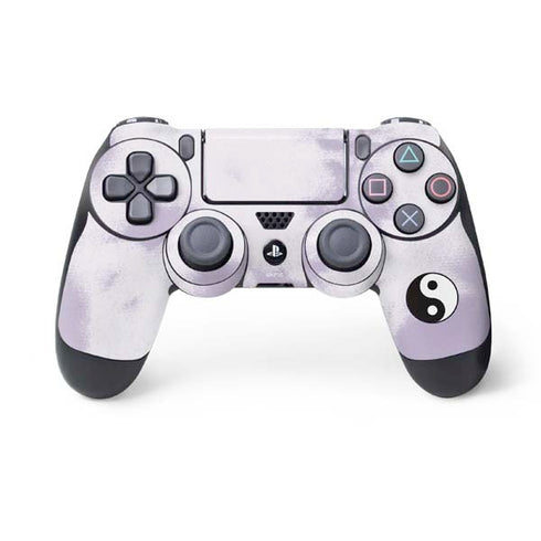 Purple and White Tie Dye PS4 Controller Skin