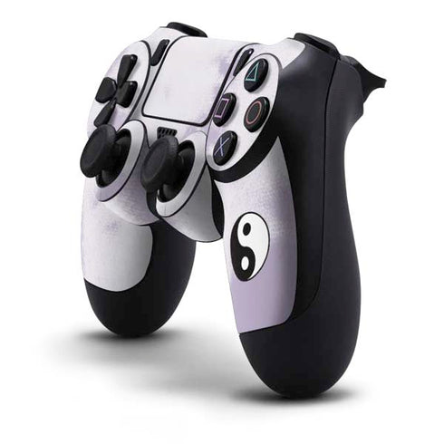 Purple and White Tie Dye PS4 Controller Skin