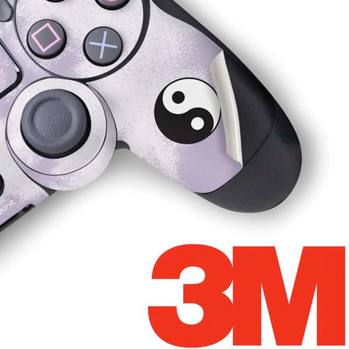 Purple and White Tie Dye PS4 Pro/Slim Controller Skin