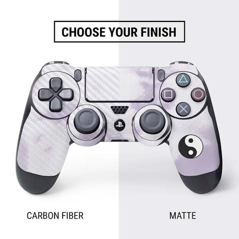 Purple and White Tie Dye PS4 Pro/Slim Controller Skin