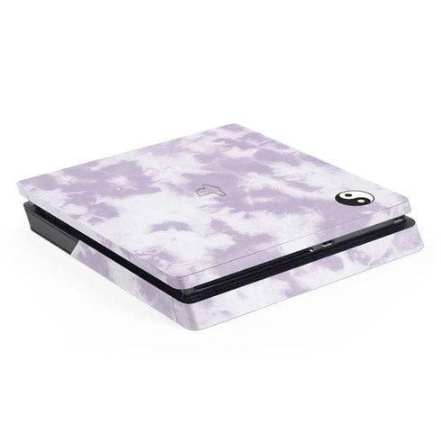 Purple and White Tie Dye PS4 Slim Skin