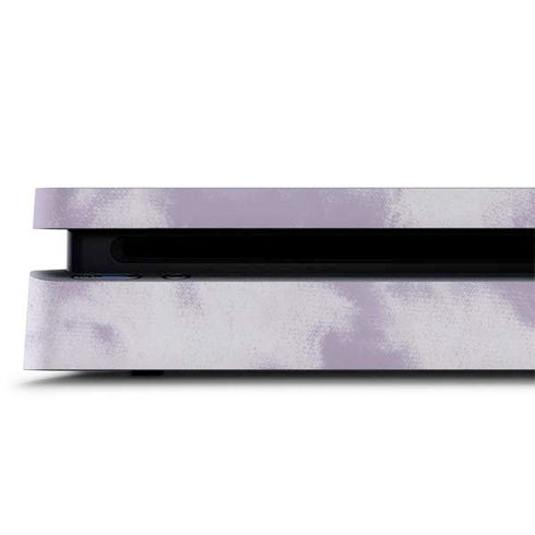 Purple and White Tie Dye PS4 Slim Skin
