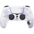 Purple and White Tie Dye PS5 Controller Skin