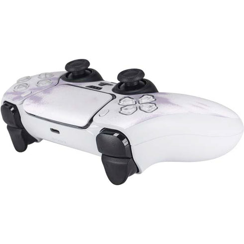 Purple and White Tie Dye PS5 Controller Skin