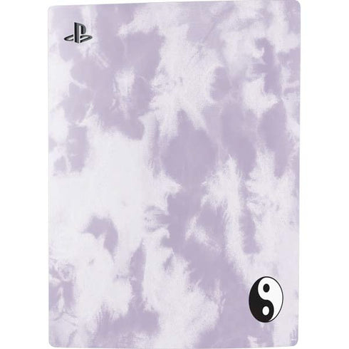 Purple and White Tie Dye PS5 Digital Edition Console Skin