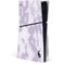 Purple and White Tie Dye PS5 Slim Disk Console Skin