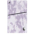 Purple and White Tie Dye PS5 Slim Disk Console Skin
