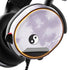 Purple and White Tie Dye SteelSeries Arctis 3 Skin