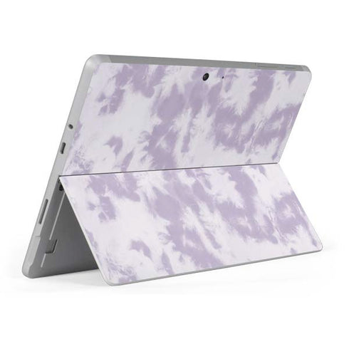 Purple and White Tie Dye Surface Go Skin