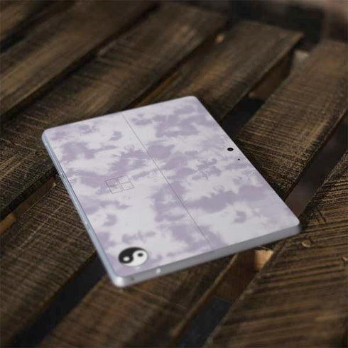 Purple and White Tie Dye Surface Go Skin