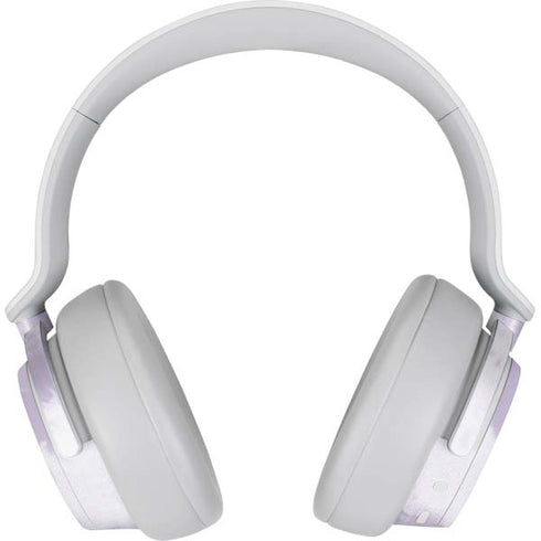 Purple and White Tie Dye Surface Headphones Skin