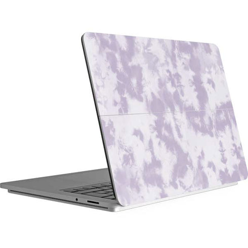 Purple and White Tie Dye Surface Laptop Studio Skin