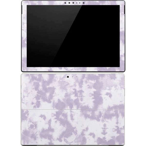 Purple and White Tie Dye Surface Pro 4 Skin