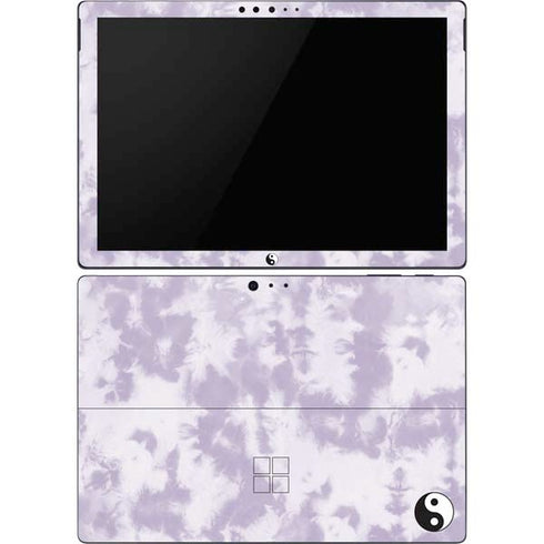Purple and White Tie Dye Surface Pro 6 Skin
