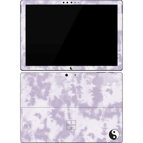 Purple and White Tie Dye Surface Pro 7 Skin