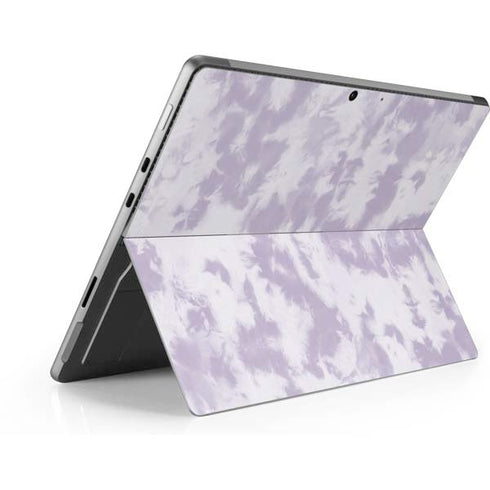 Purple and White Tie Dye Surface Pro 8 Skin