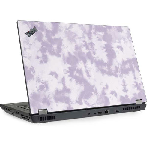 Purple and White Tie Dye Lenovo ThinkPad Skin
