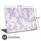 Purple and White Tie Dye Universal Laptop 14in (11.4 x 8.2in) Skin
