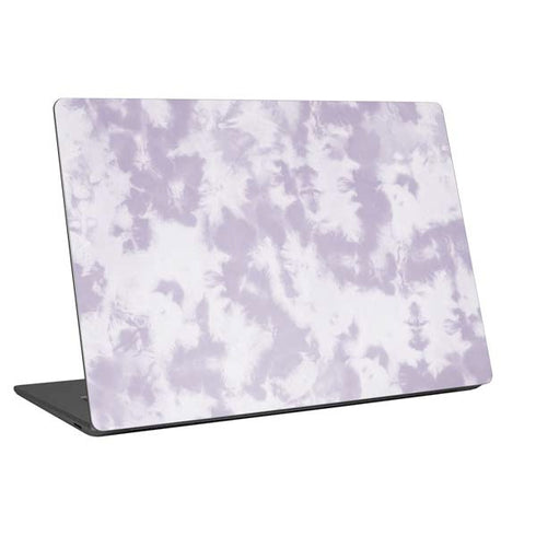 Purple and White Tie Dye Universal Laptop 15in (12.2 x 8.8in) Skin