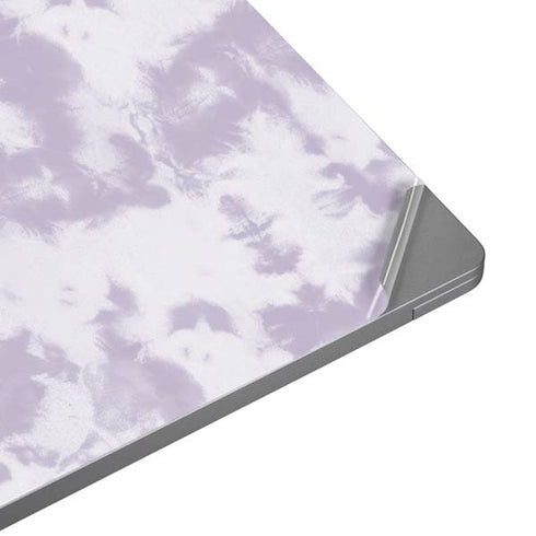Purple and White Tie Dye Universal Laptop 16.6in (13.4 x 9.7in) Skin