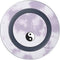 Purple and White Tie Dye Wireless Charger Skin