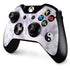 Purple and White Tie Dye Xbox One Controller Skin