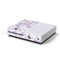 Purple and White Tie Dye Xbox One S Console Skin