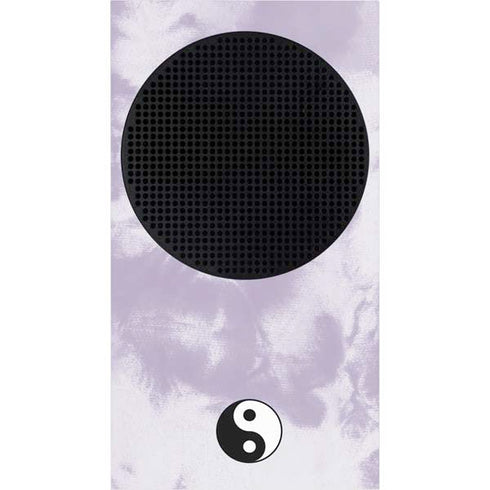 Purple and White Tie Dye Xbox Series S Bundle Skin
