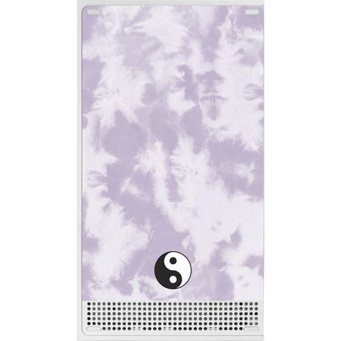 Purple and White Tie Dye Xbox Series S Bundle Skin