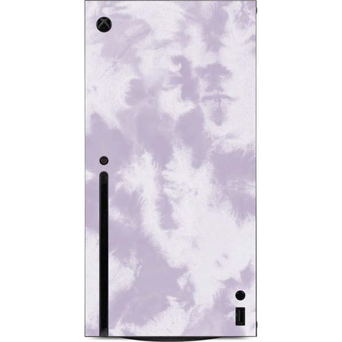 Purple and White Tie Dye Xbox Series X Console Skin