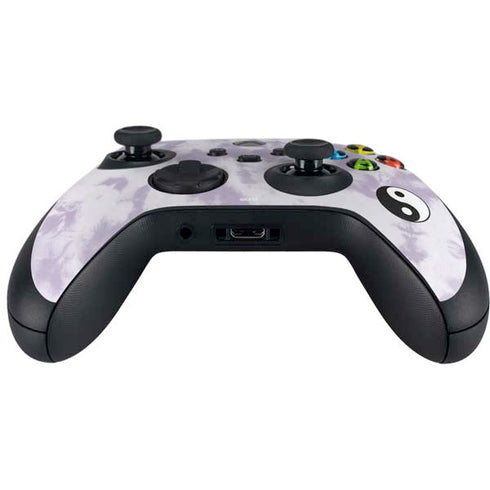 Purple and White Tie Dye Xbox Series X Controller Skin