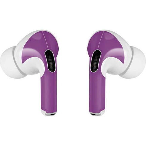 Purple Solid Apple AirPods Pro Skin