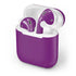 Purple Solid Apple AirPods Skin