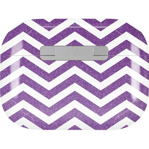 Purple Chevron AirPods Pro 2nd Gen Skin