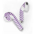 Purple Chevron Apple AirPods 2 Skin