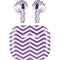Purple Chevron Apple AirPods (3rd Gen 2021) Skin