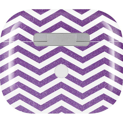 Purple Chevron Apple AirPods (3rd Gen 2021) Skin