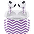 Purple Chevron Apple AirPods (3rd Gen 2021) Skin