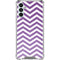 Purple Chevron Galaxy A13 5G Clear Case