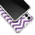 Purple Chevron Galaxy A14 5G Clear Case