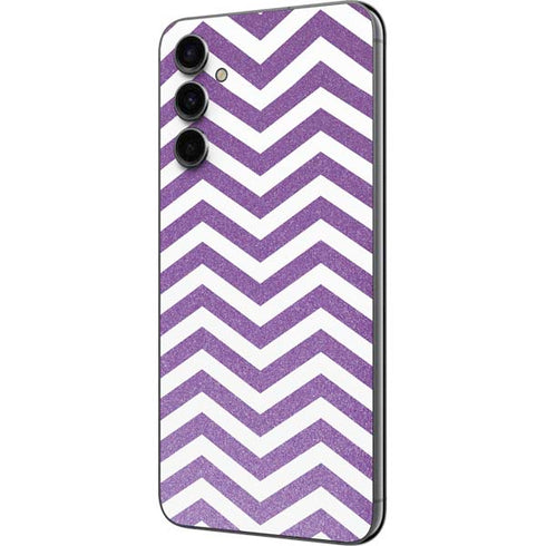 Purple Chevron Galaxy A14 5G Skin