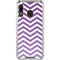 Purple Chevron Galaxy A30 Clear Case