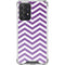 Purple Chevron Galaxy A52 5G Clear Case