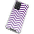 Purple Chevron Galaxy A52 5G Clear Case