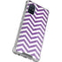 Purple Chevron Galaxy A71 5G Clear Case